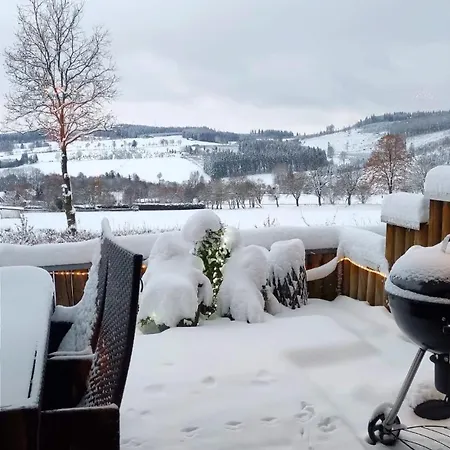 Bergblick Terrasse Apartman Winterberg